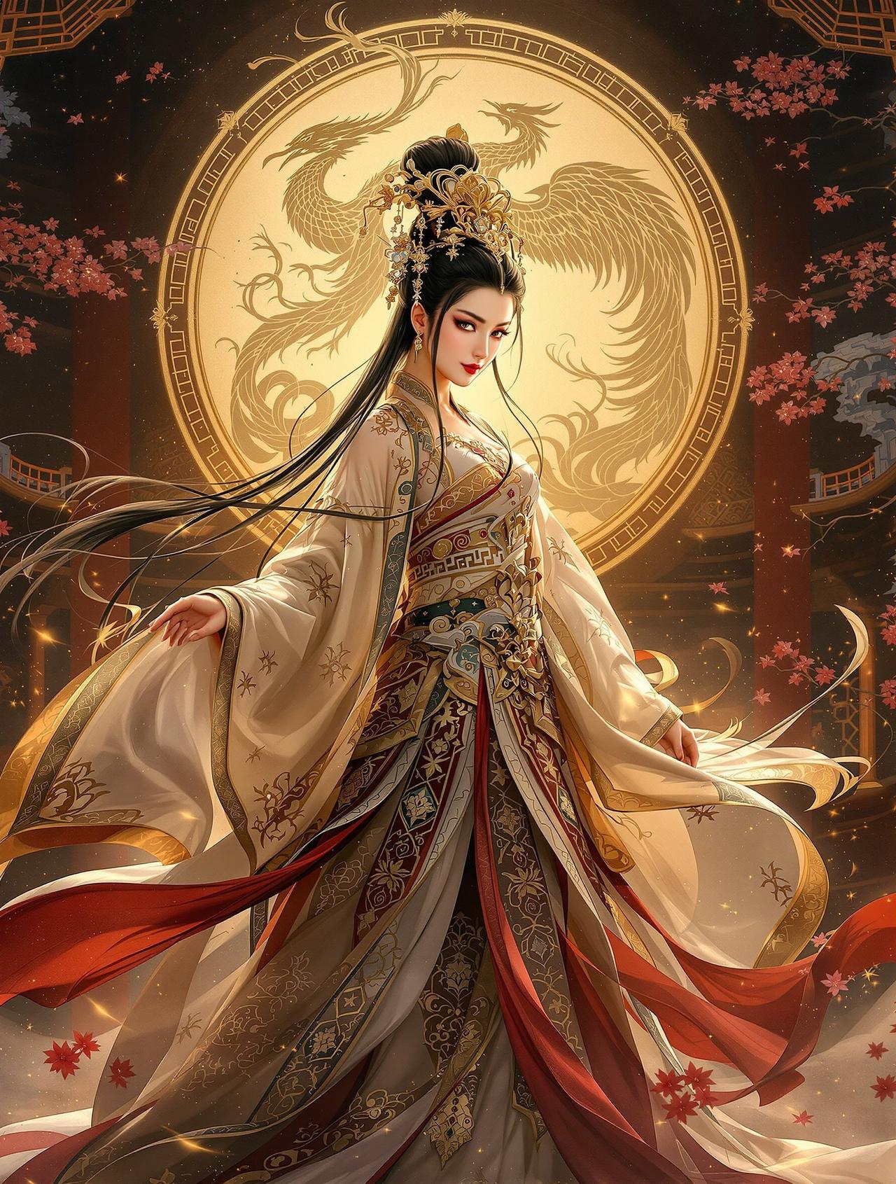 红果短剧 - 凤鸣九天，古装玄幻题材短剧，凤凰神女转世为人间公主，在宫廷权谋与天命轮回中，她以智慧和勇气守护家国，谱写一曲九天之歌。