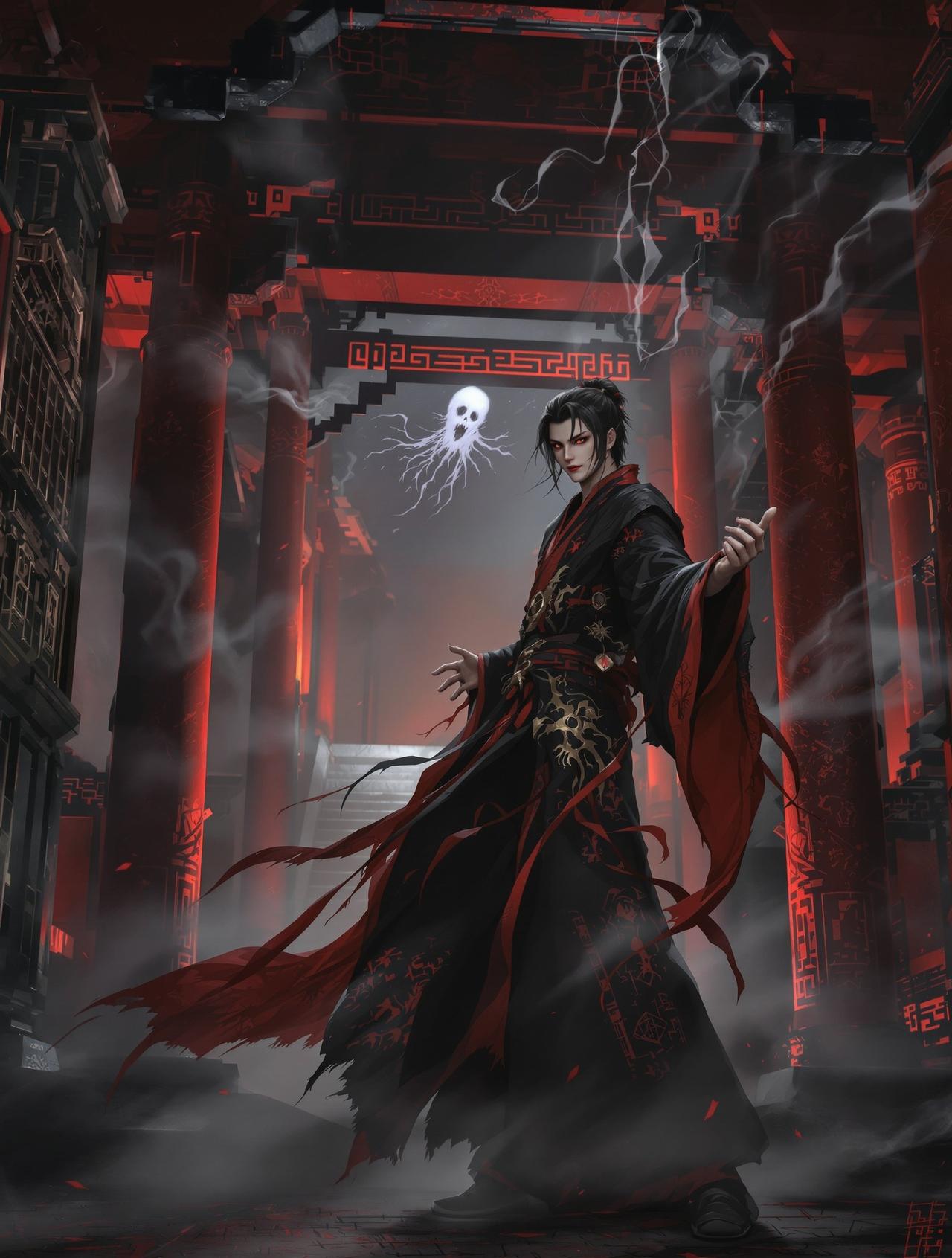 红果短剧 - 镇魂师传奇，东方奇幻题材短剧，千年古镇突发诡异事件，少年镇魂师携祖传法器降妖除魔。鬼魅横行的人间，谁才是真正的守护者？